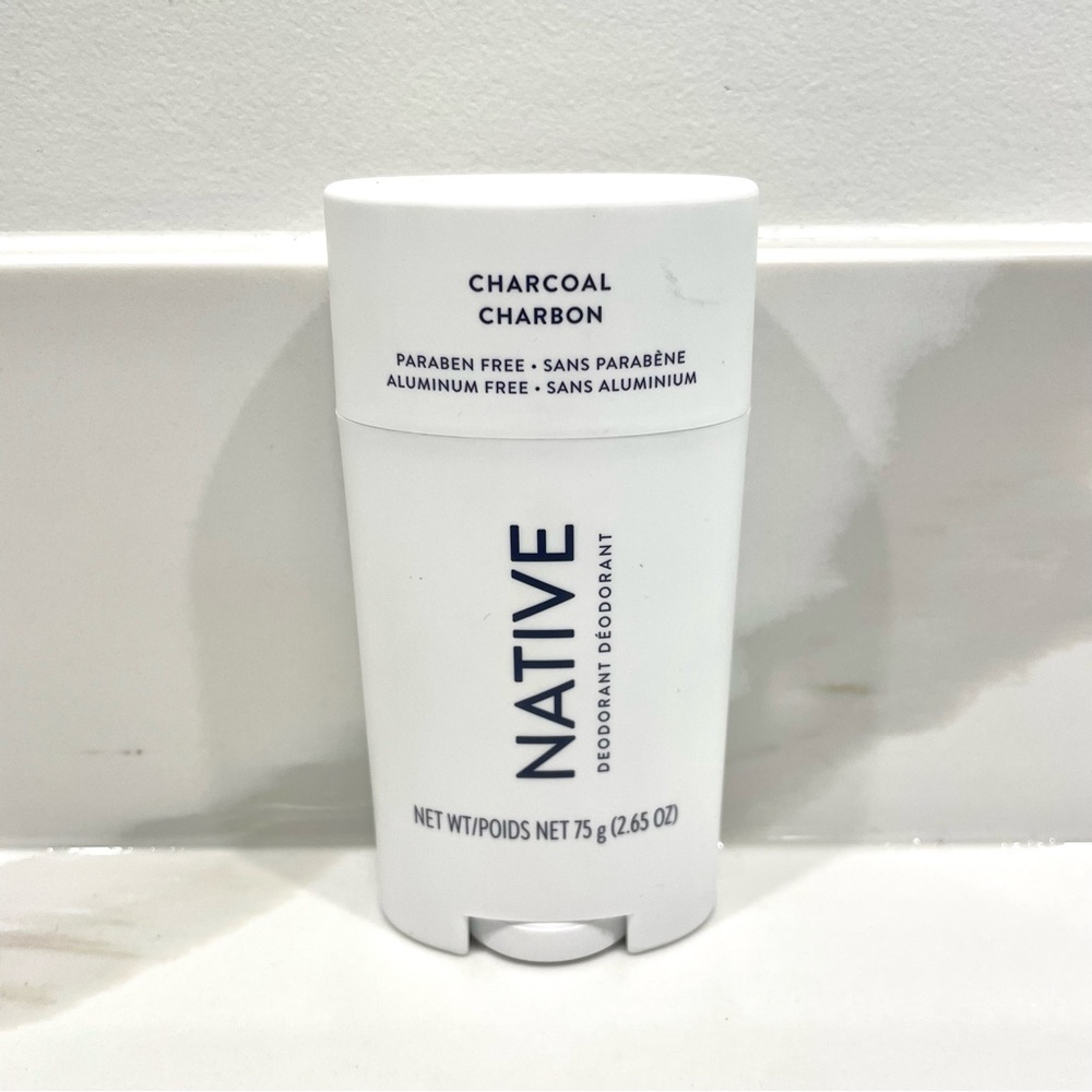 🟤2/$25 NEW Native Charcoal Deodorant Stick